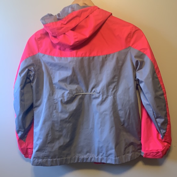 Youth Pink and Grey Raincoat - Picture 5 of 5